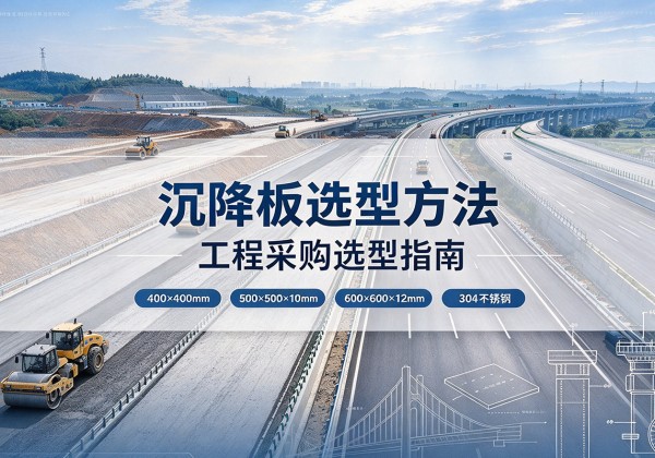 沧州沉降板选择方法
