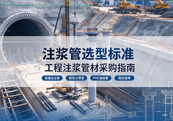 沧州注浆管选型标准